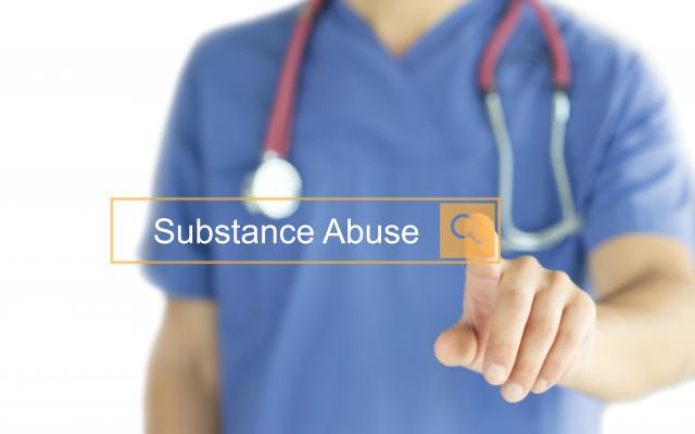 Dokter die op scherm substance abuse opzoekt