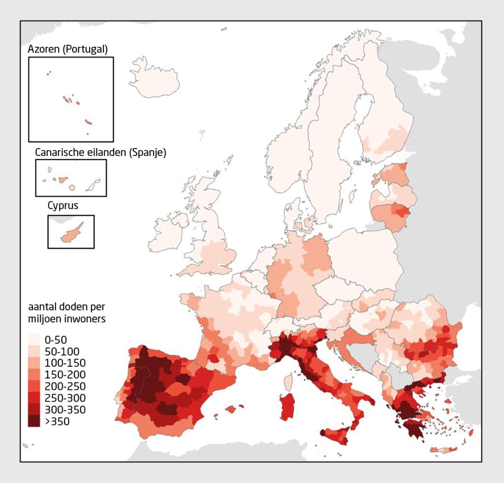Nieuws in beeld | Hittegerelateerde sterfte in Europa in 2022