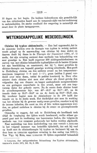 Eerste pagina van het artikel zoals het is gepubliceerd in het tijdschrift