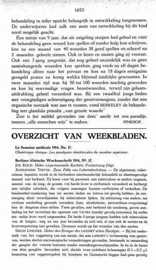 Eerste pagina van het artikel zoals het is gepubliceerd in het tijdschrift