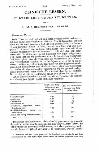 Eerste pagina van het artikel zoals het is gepubliceerd in het tijdschrift