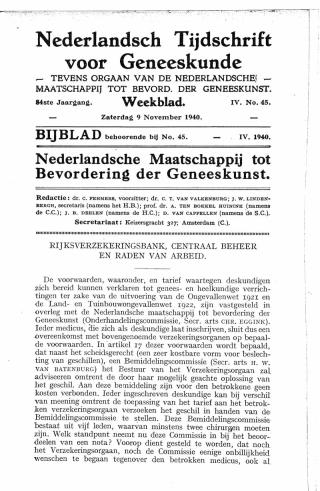 Eerste pagina van het artikel zoals het is gepubliceerd in het tijdschrift