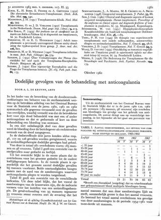 Eerste pagina van het artikel zoals het is gepubliceerd in het tijdschrift