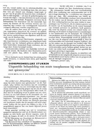 Eerste pagina van het artikel zoals het is gepubliceerd in het tijdschrift