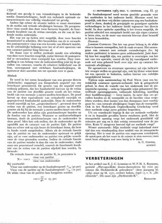 Eerste pagina van het artikel zoals het is gepubliceerd in het tijdschrift