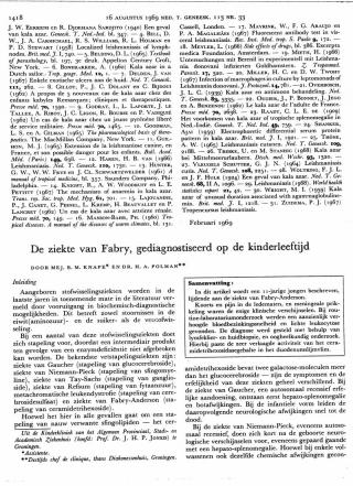 Eerste pagina van het artikel zoals het is gepubliceerd in het tijdschrift