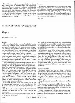 Eerste pagina van het artikel zoals het is gepubliceerd in het tijdschrift