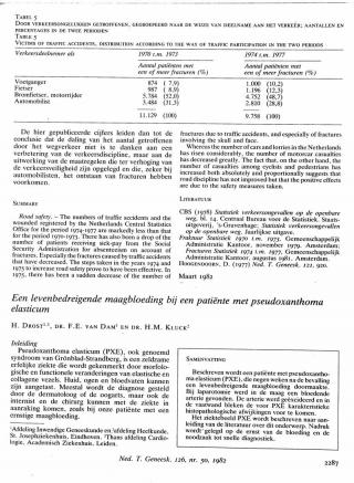 Eerste pagina van het artikel zoals het is gepubliceerd in het tijdschrift